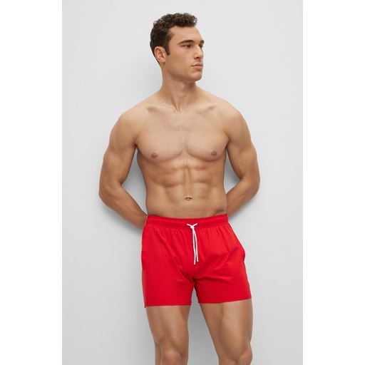 Boss Black Iconis Badebukser, Bright Red, S