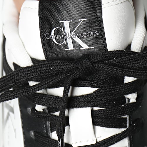 Baskets Cupsole Low Leather 0884 Bright White Black