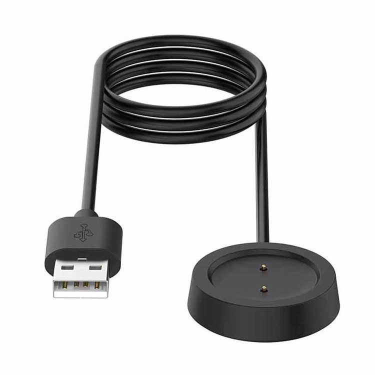 (1m) USB A auf Amazfit T-Rex1918 / GTR 42mm / GTR 47mm / GTS Magnetisches Ladekabel - Schwarz