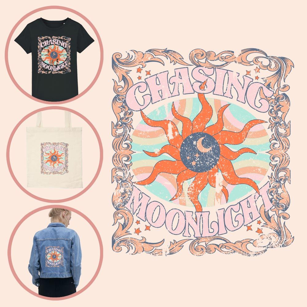 Kleding transfer Chasing Moonlight