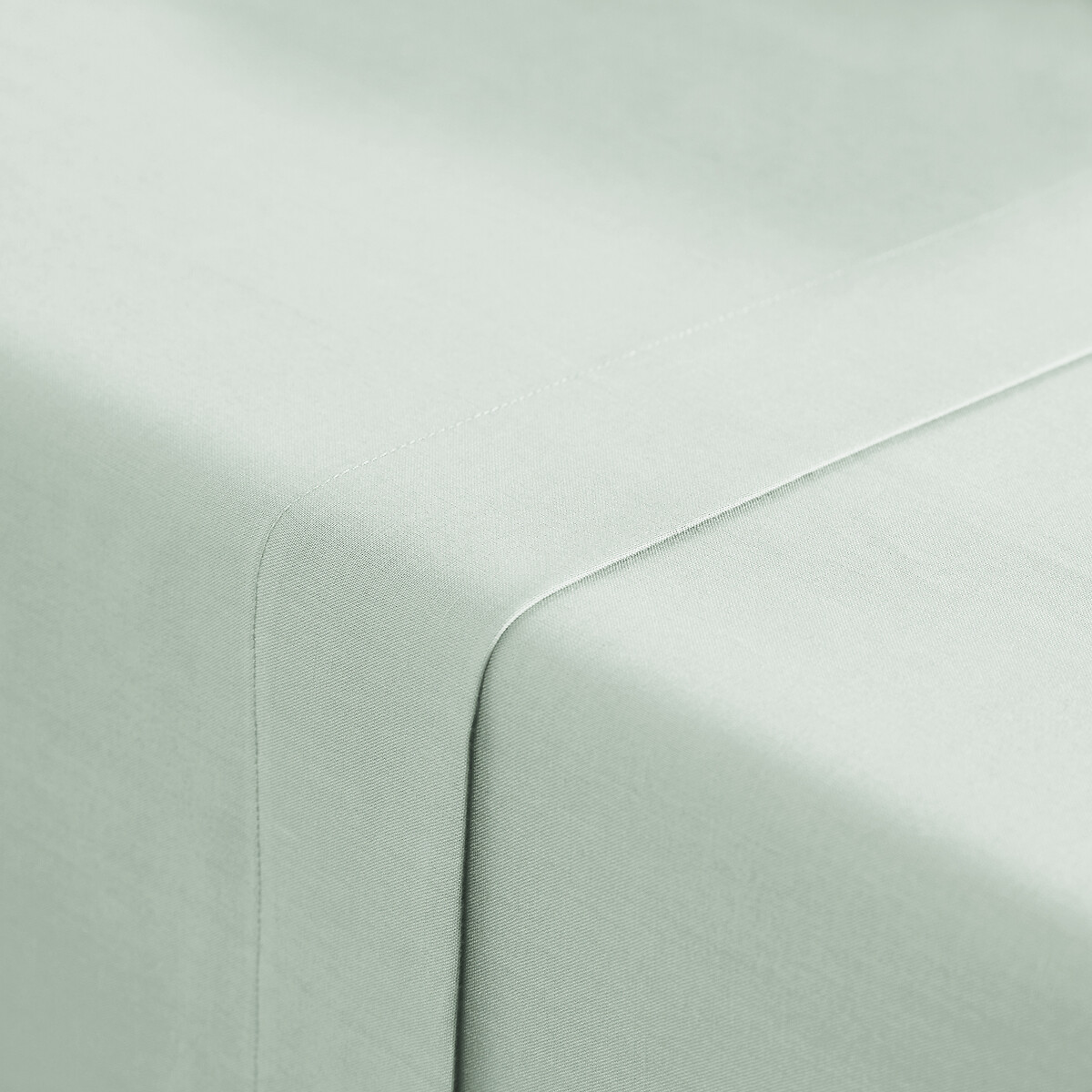 LA REDOUTE INTERIEURS<br>Effen plat laken em tergal, Cenário