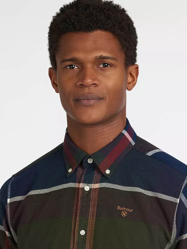 BARBOUR Flanellhemd  olive
