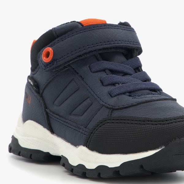Blue Box hoge jongens sneakers donkerblauw