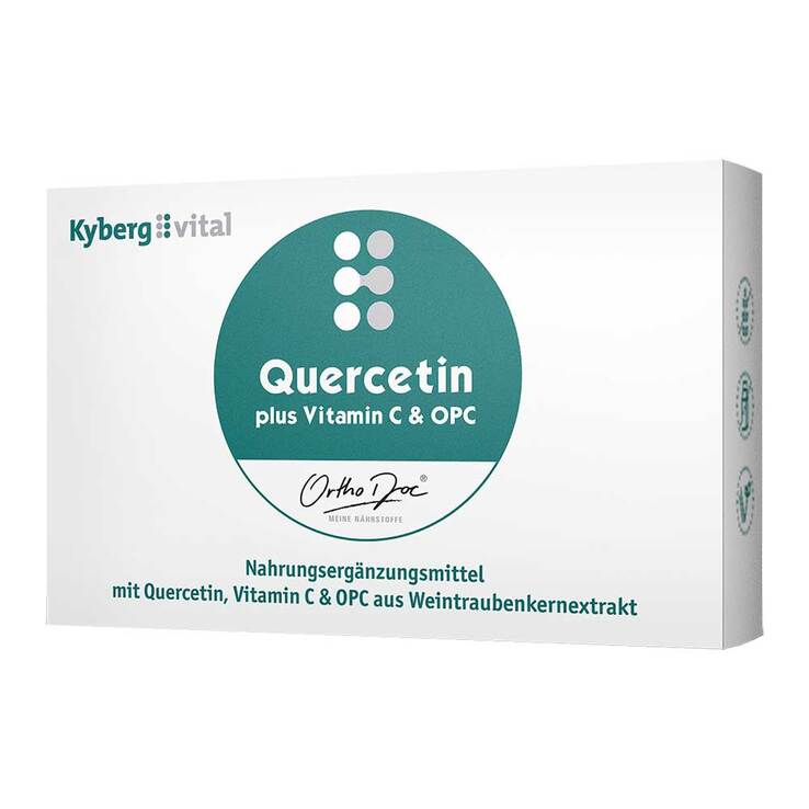 Orthodoc Quercetin plus Vitamin C & OPC Kapseln, 60 St