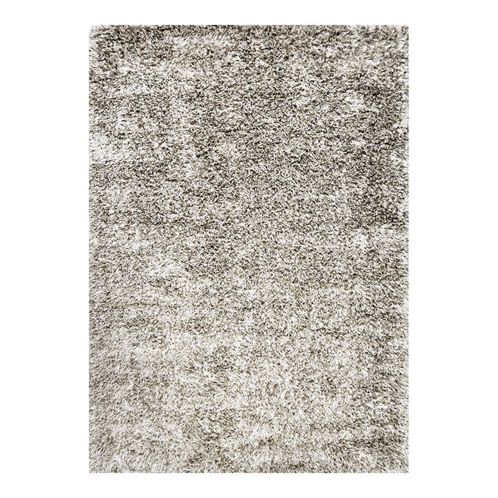 Shaggy vloerkleed - Paulina Zilver | Onwijs warm