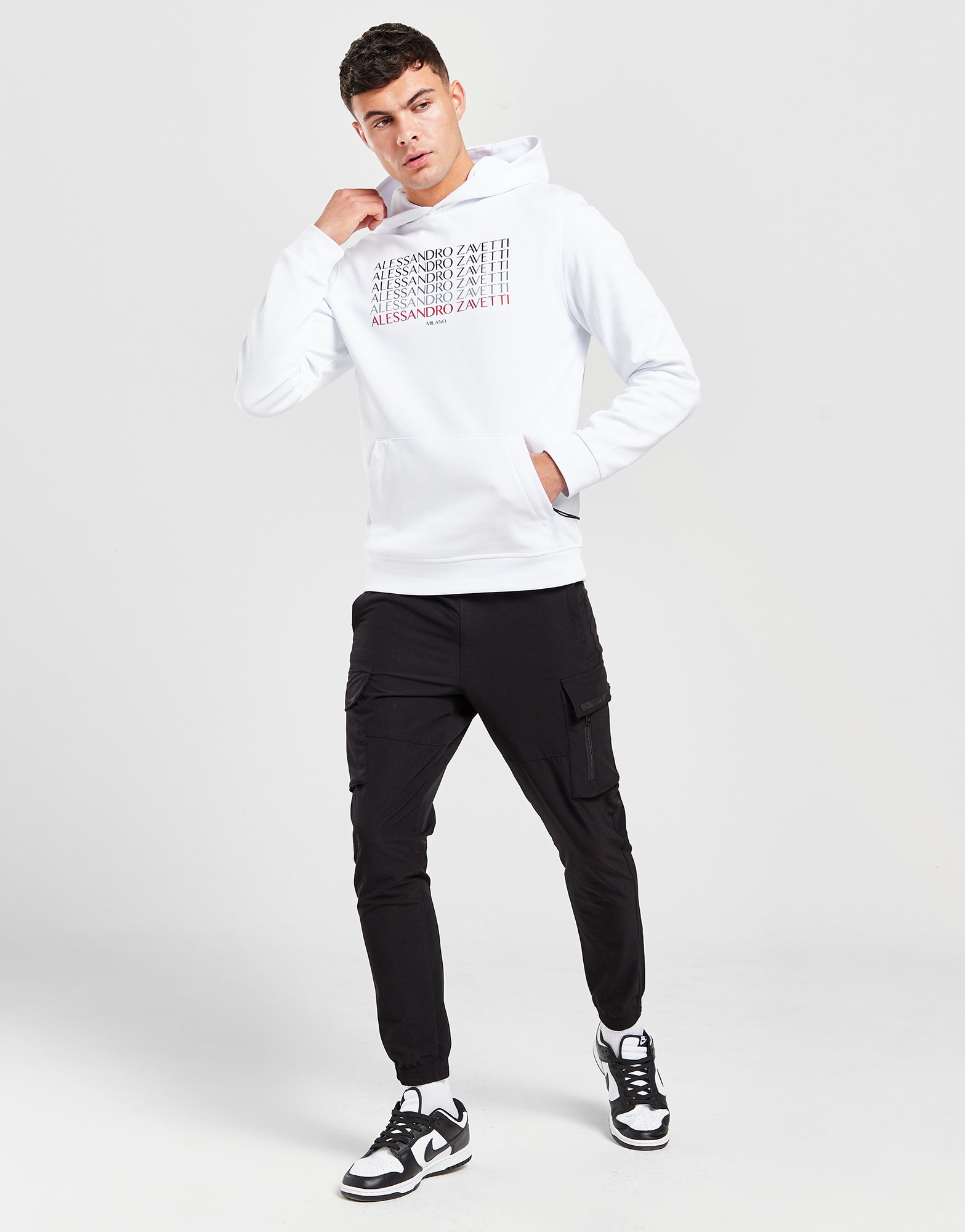 Alessandro Zavetti Sweat à Capuche Faldo Homme