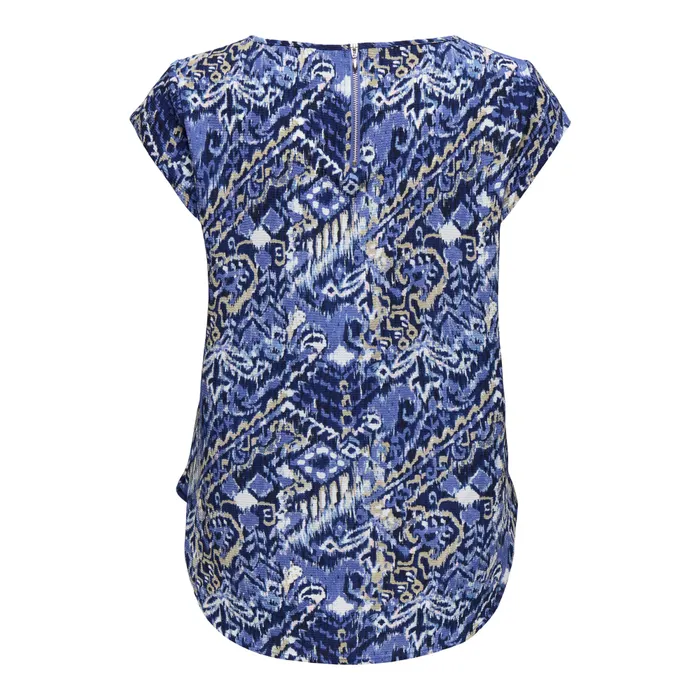 Only Vic S/S AOP Top Dames