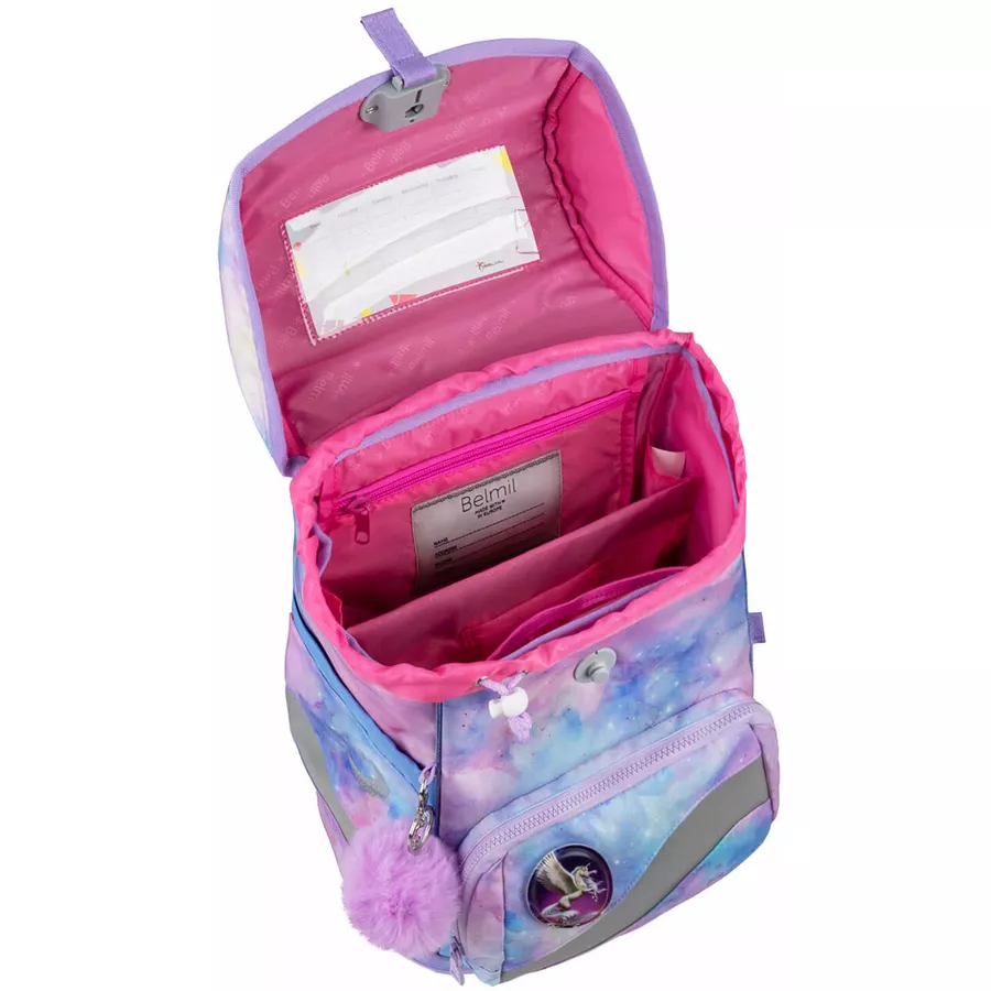 Belmil Schulranzen Premium Smarty Plus Set 5-teilig Moonlight