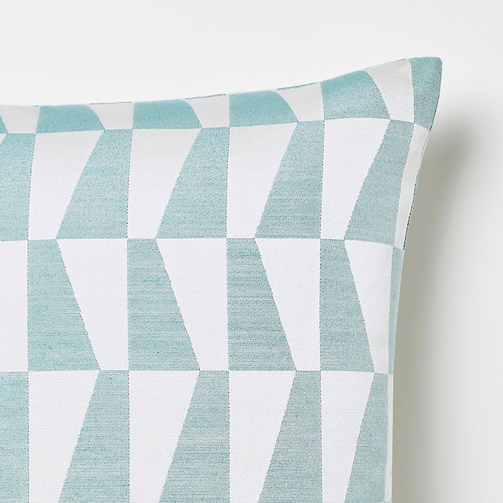 Coussin GoodHome Lindi vert 45 x 45 cm