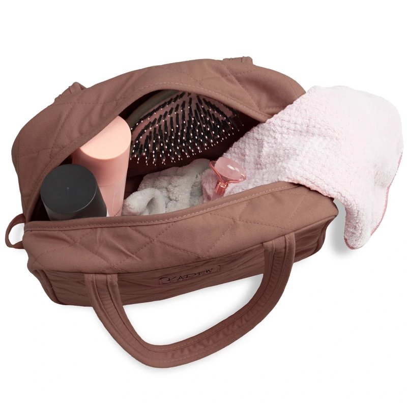 Gillian Jones Karen Cosmetic Bag With Straps - Mocca 10075-521