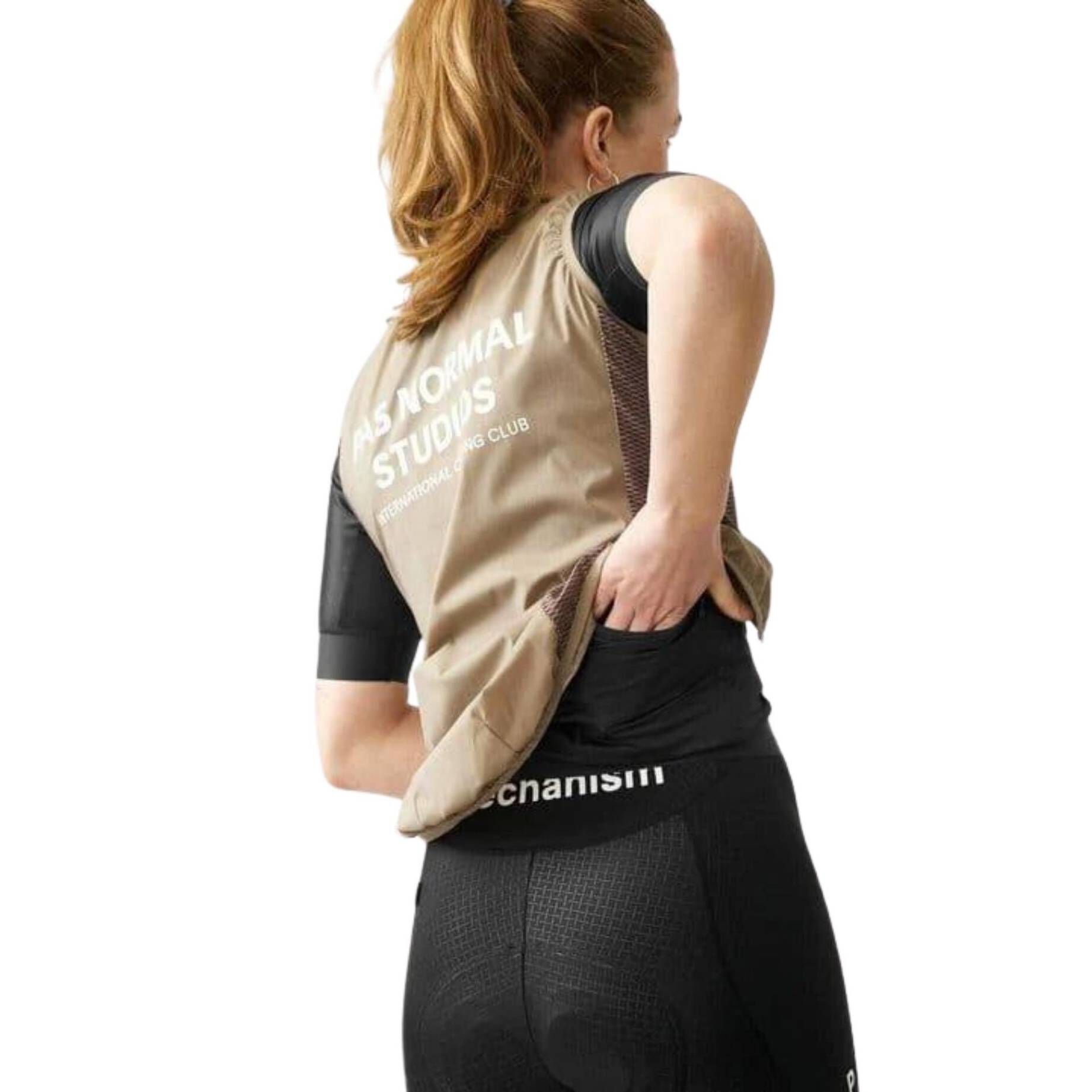 Pas Normal Studios| Damen Radweste MECHANISM STOW AWAY GILET