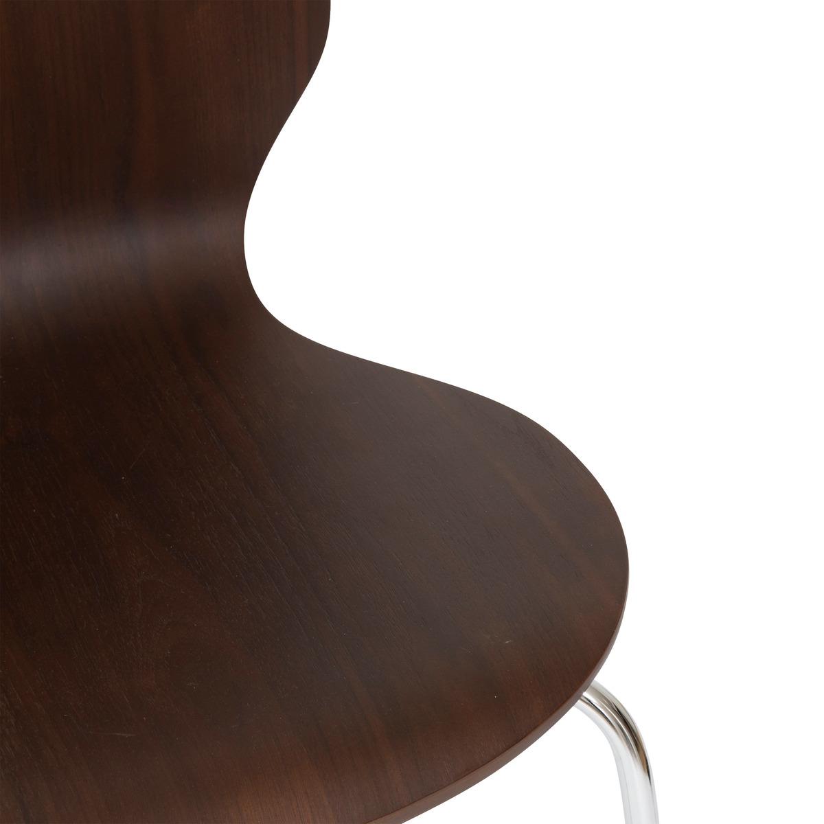 CHAISE OURO HEVEA ET NOYER