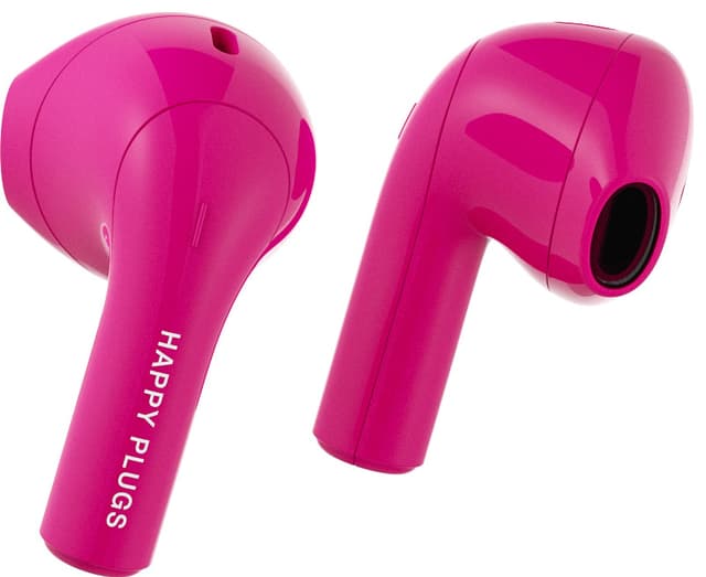 Happy Plugs Joy True Wireless in-ear høretelefoner (cerise)