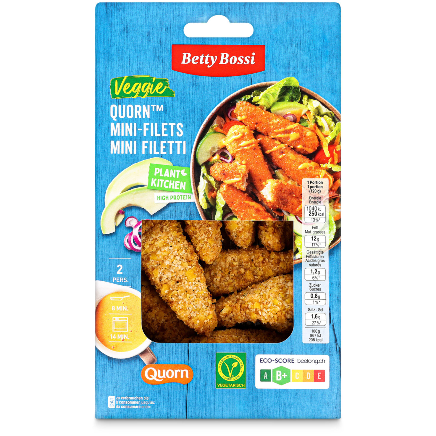 Betty Bossi Plant Kitchen Quorn Mini Fillets