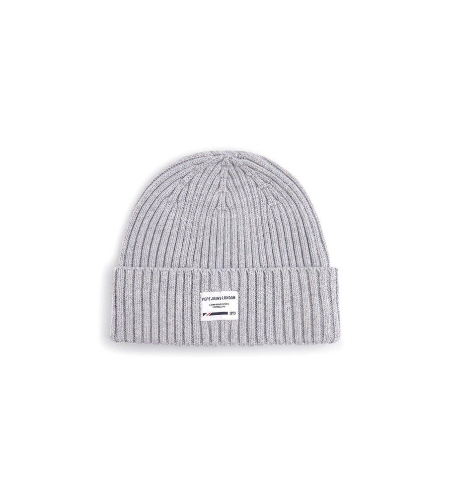 Gorro cinza Griffin da Pepe Jeans Millinery