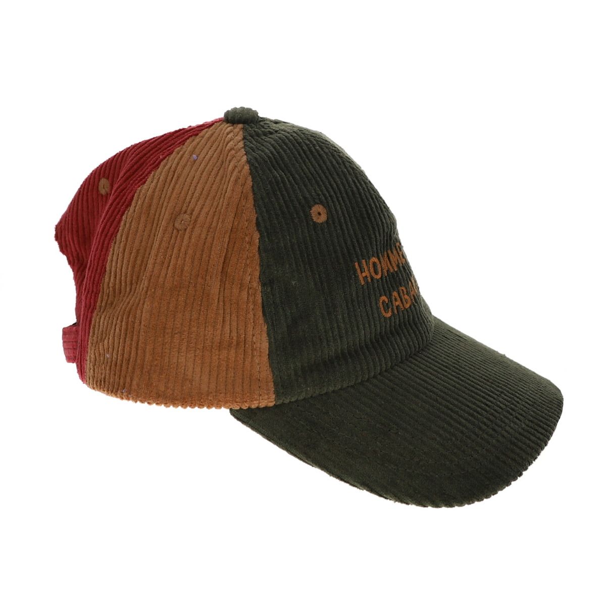 Casquette adulte en velours 