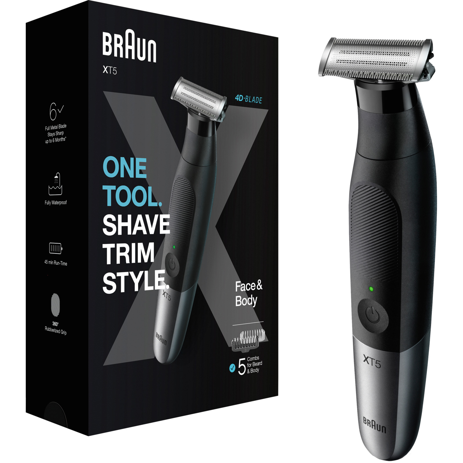 Braun Rasierer XT5100 Face & Body