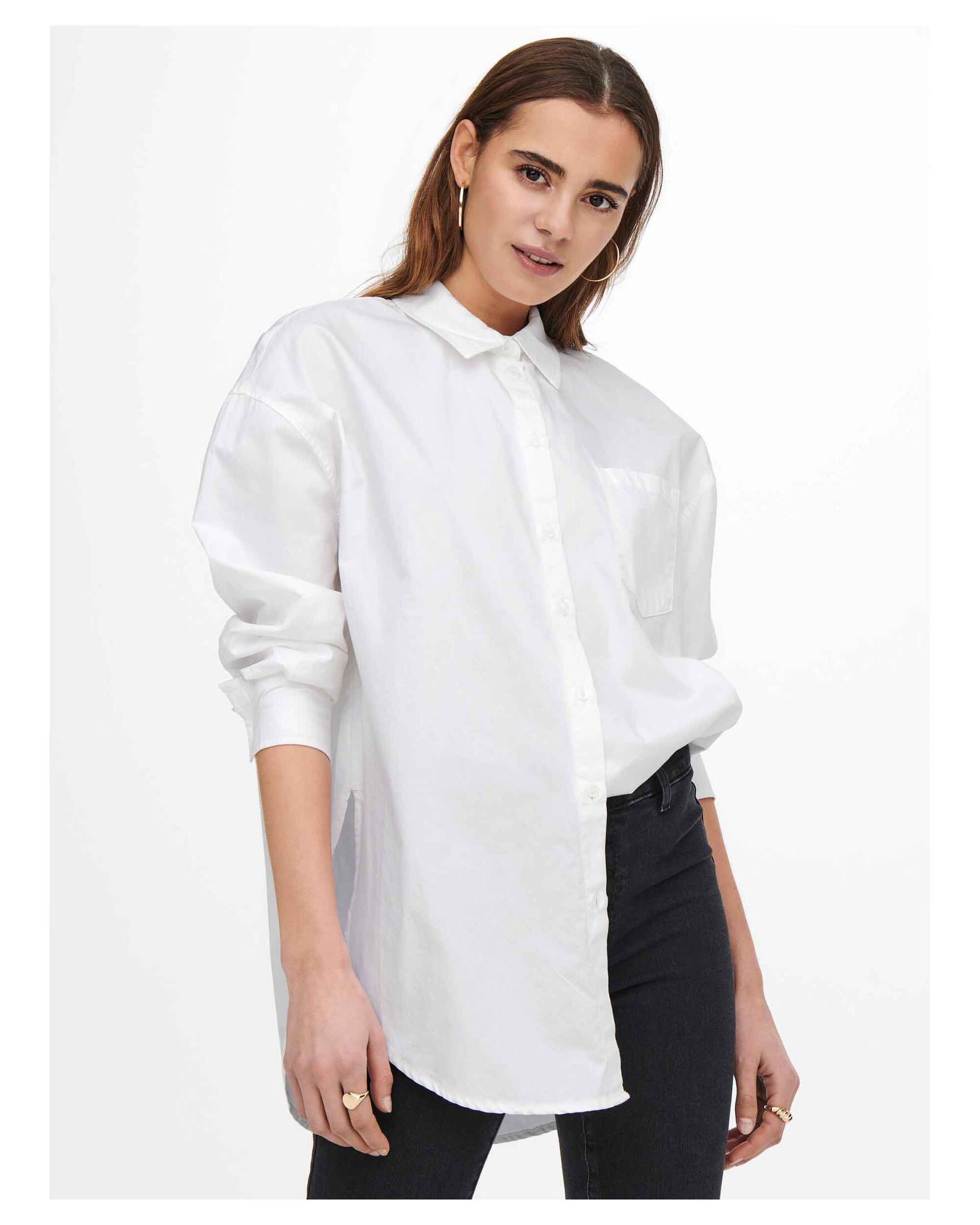 Only| Damen Bluse ONLCORINA Loose Fit