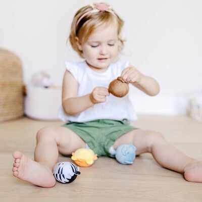 Melissa & Doug Kosedyr Rullbare Safarivenner
