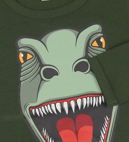 DYR Pullover - Roar T - Grün m. Dinosaurier