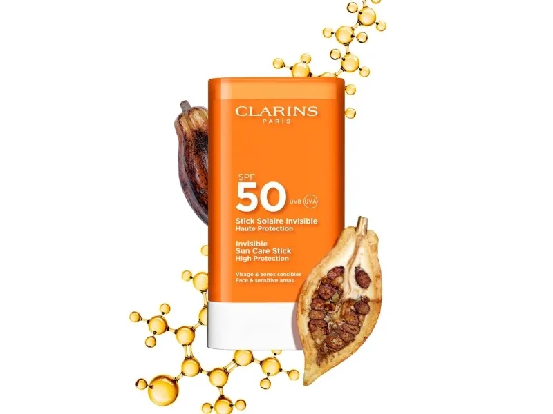 CLARINS INVISIBLE STICK SPF50 SUNSCREEN 17G