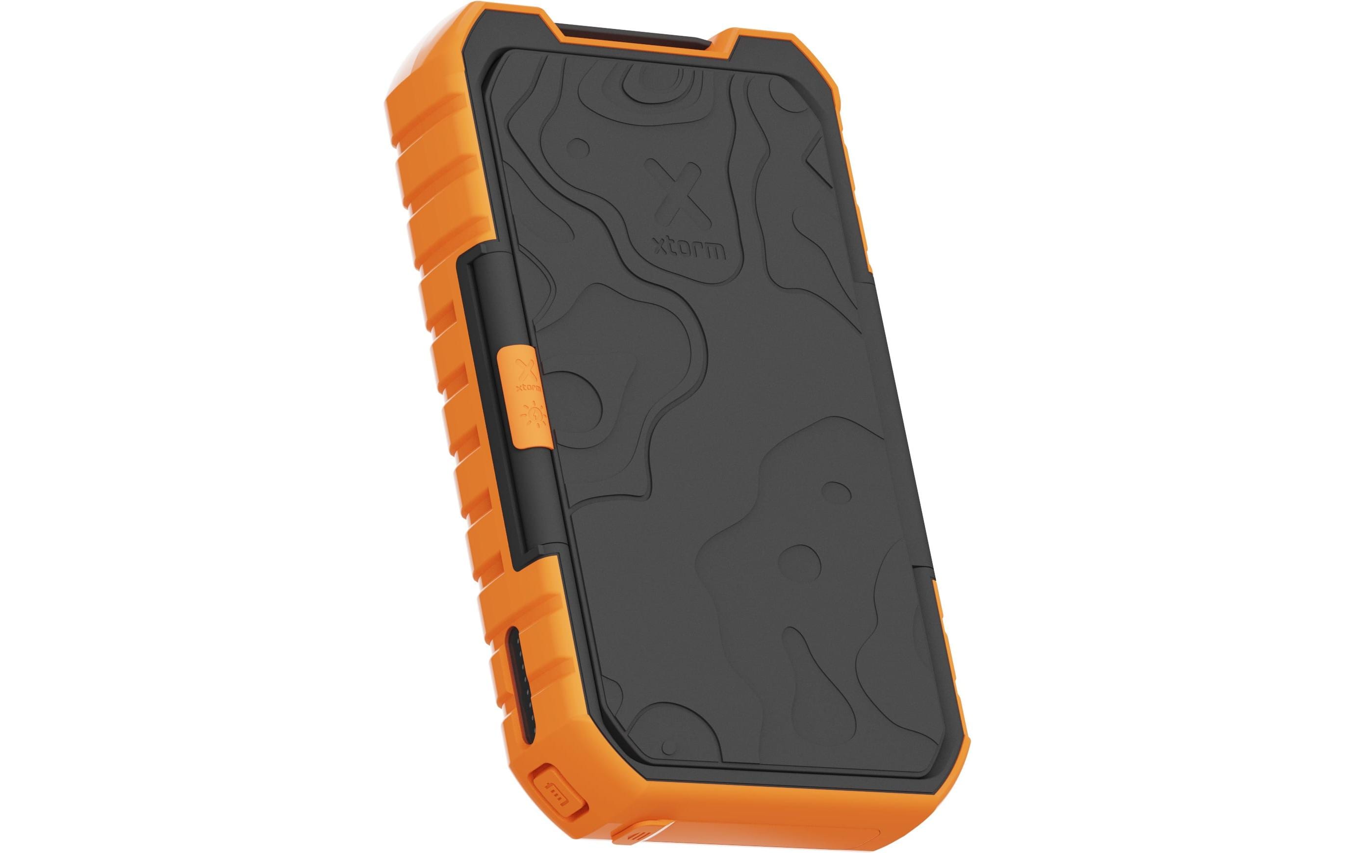 Powerbank Solar Power XR203 10000 mAhFaltbares 20-W-Solarmodul mit drei USB-Ladeanschlüssen