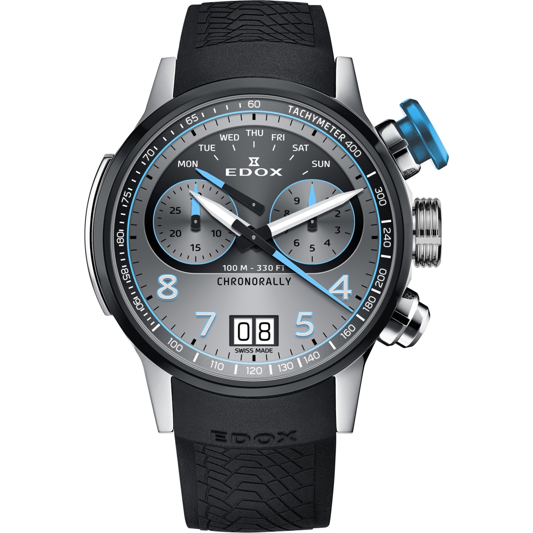 Edox Chronorally Chronograph 45