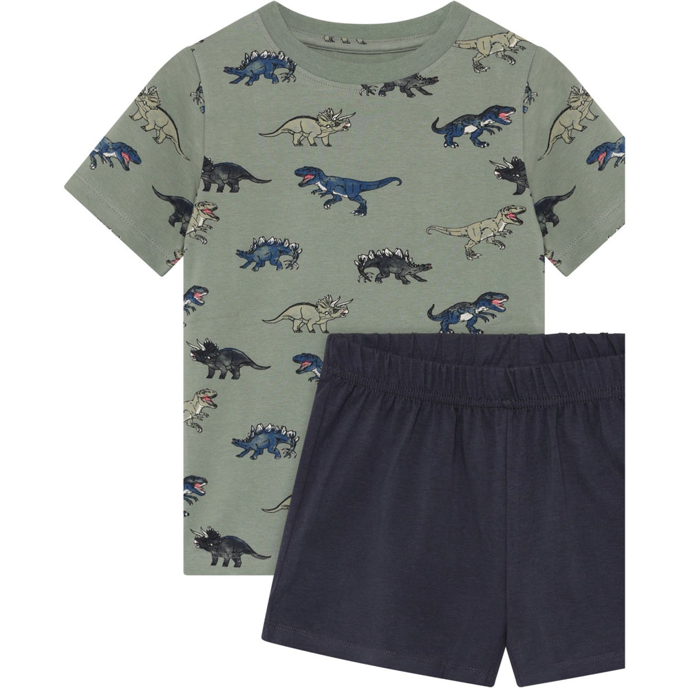 Køb Minymo Lily Pad T-Shirt+Short Sæt Aop