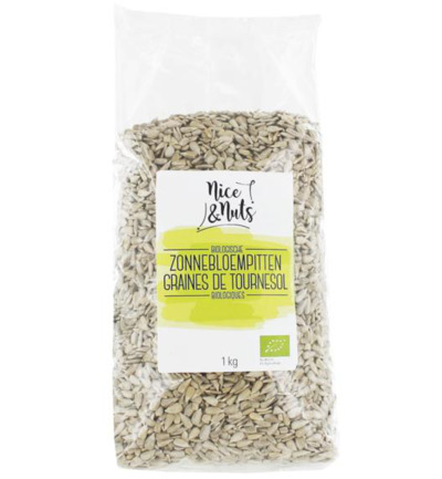 Nice & Nuts Zonnebloempitten Bio (1000 gr)