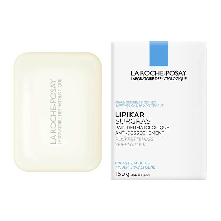 La Roche-Posay Lipikar Surgras Seifenstück, 150 g