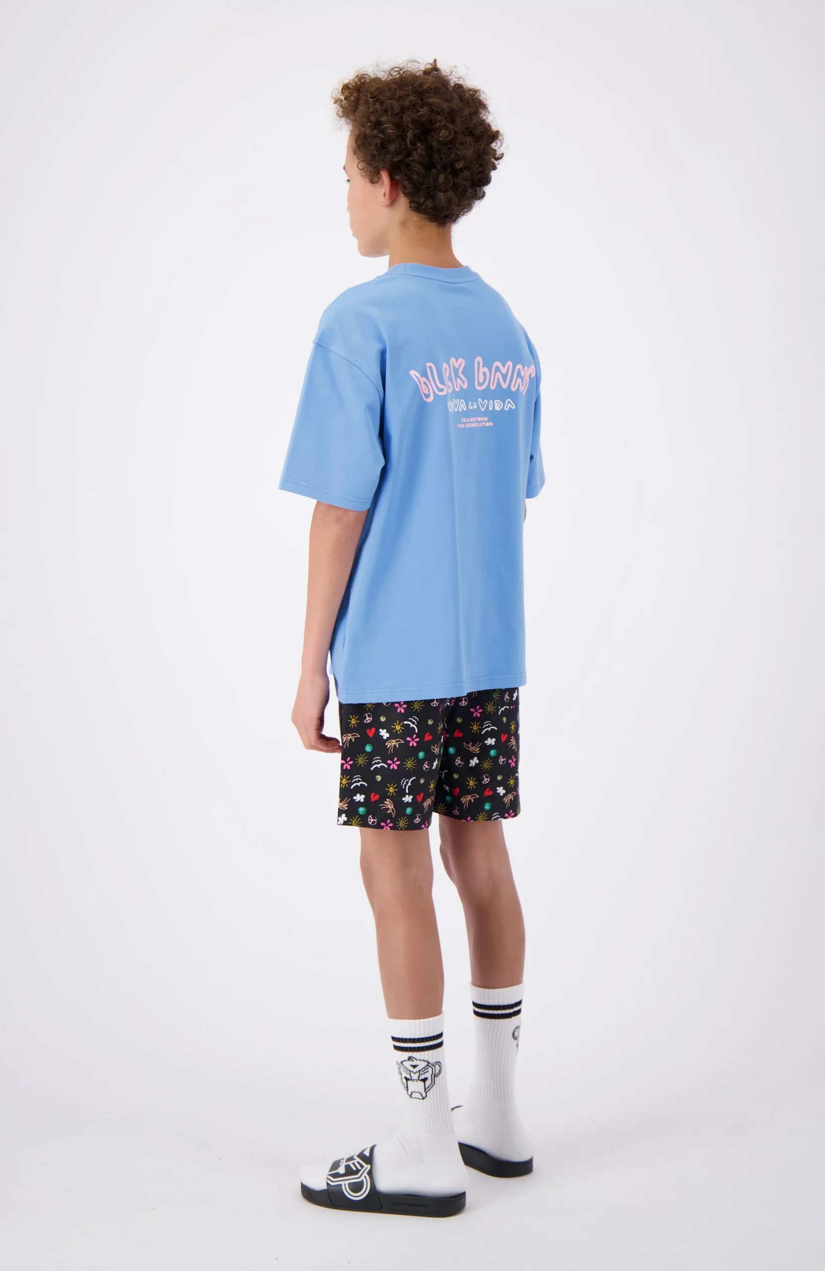 Black Bananas Crayon Zwembroek Kids Zwart