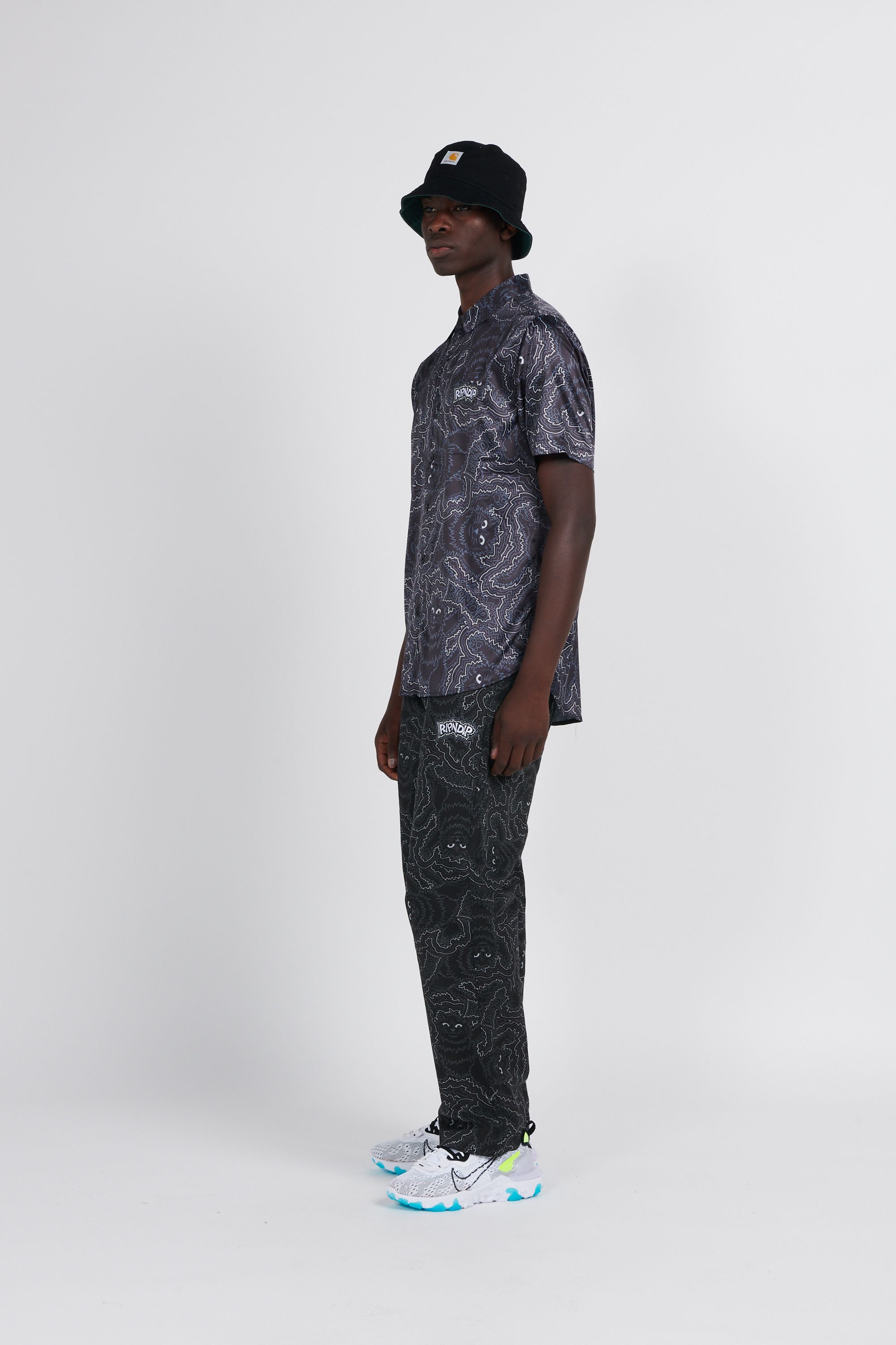 RIPNDIP Chemise Big Pussy Energy Button Up Noir