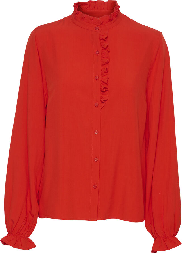 Cream CRVenea Shirt Flame scarlet