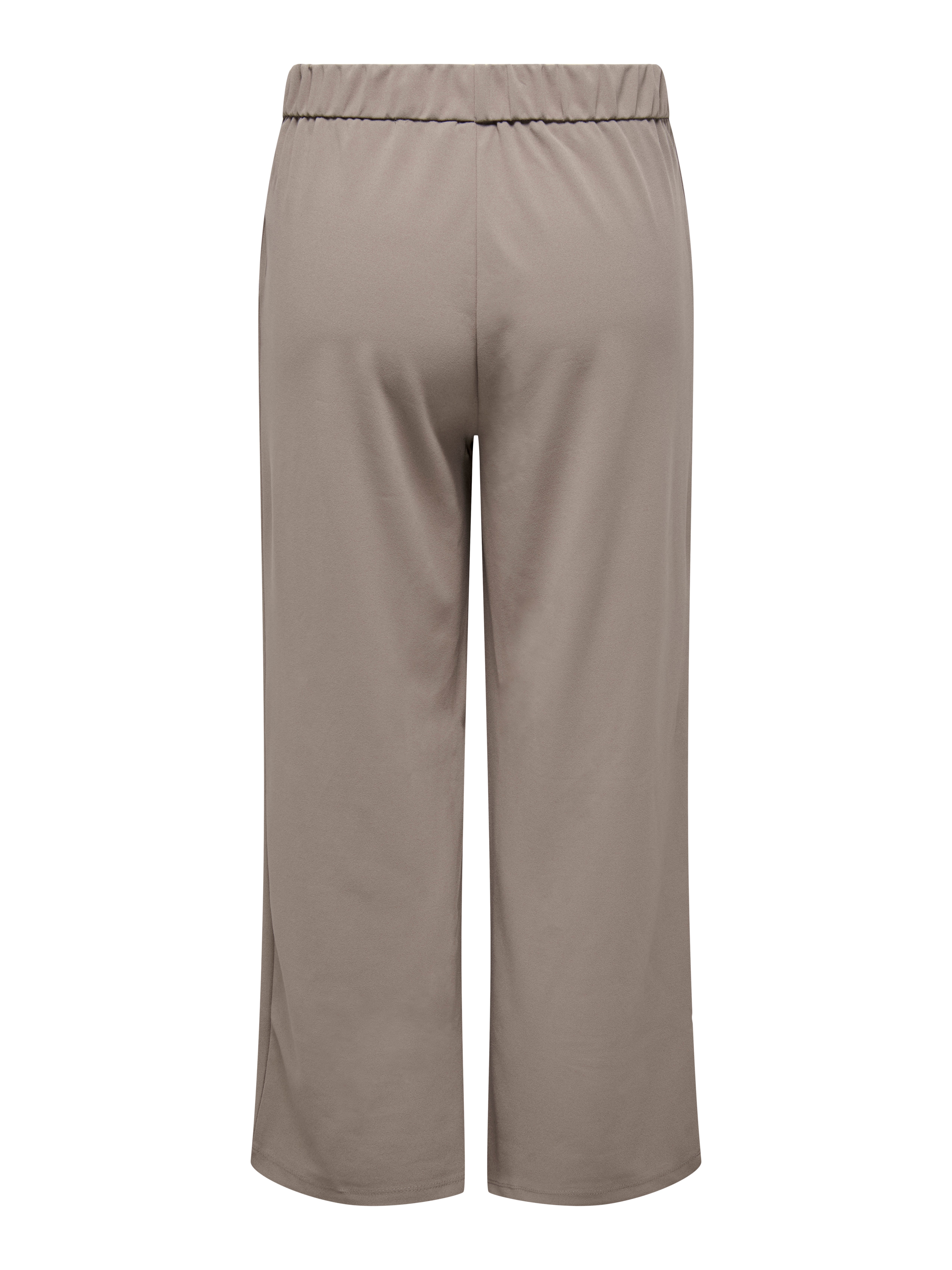 CARSANIA Normal geschnitten Hose mit weitem Beinschnitt Driftwood