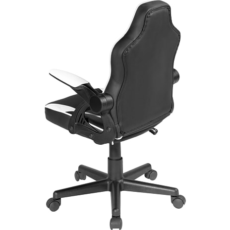 Deltaco junior gamerstol - sort/hvid