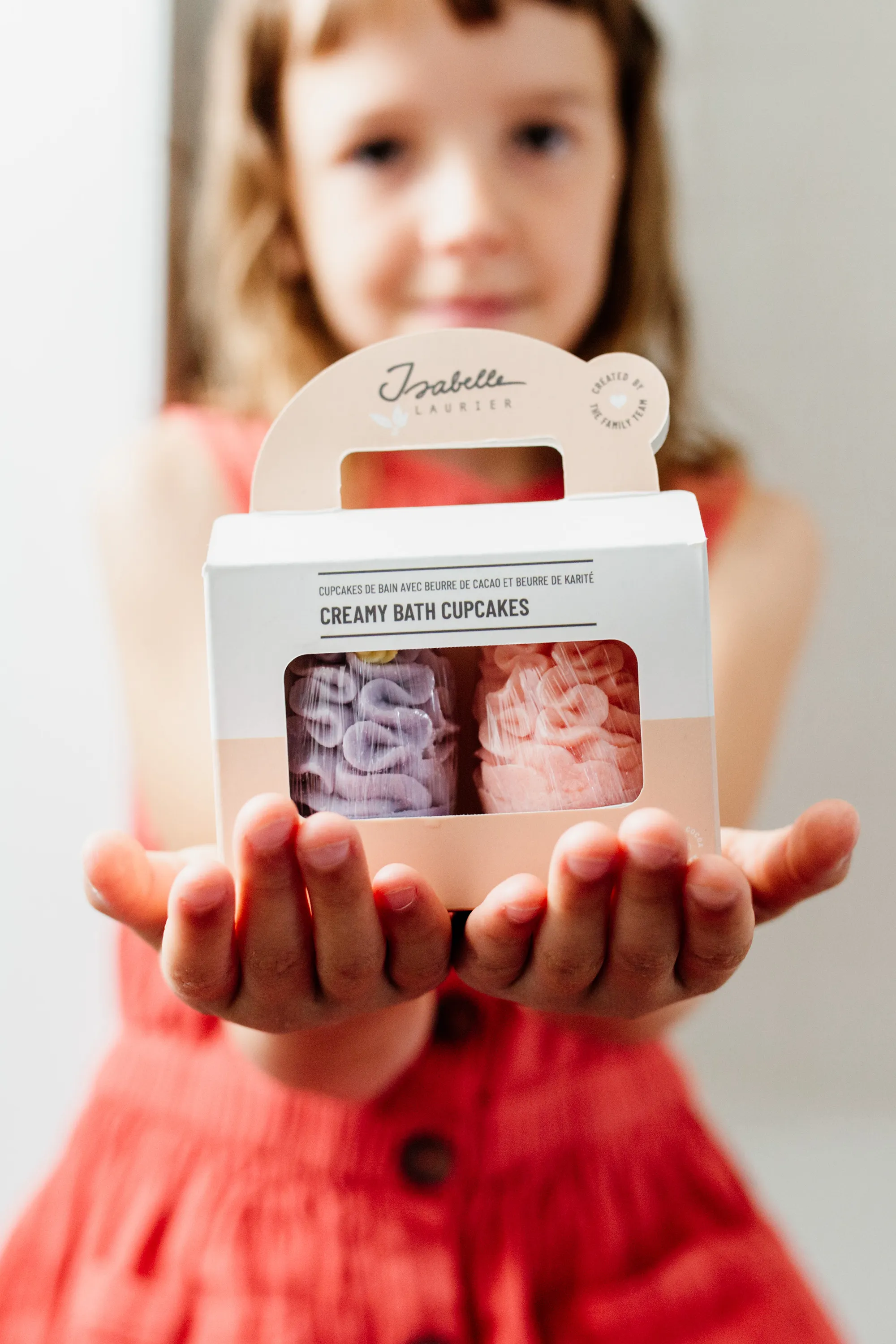 Isabelle Laurier Coffret de 2 boules de bain Cupcake-140 g