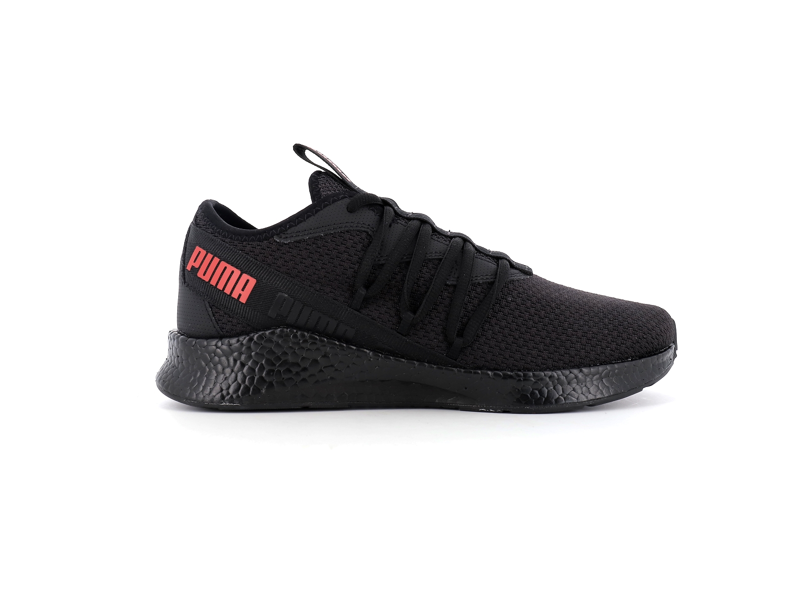 Puma-192568 Matières combinées Noir Rouge