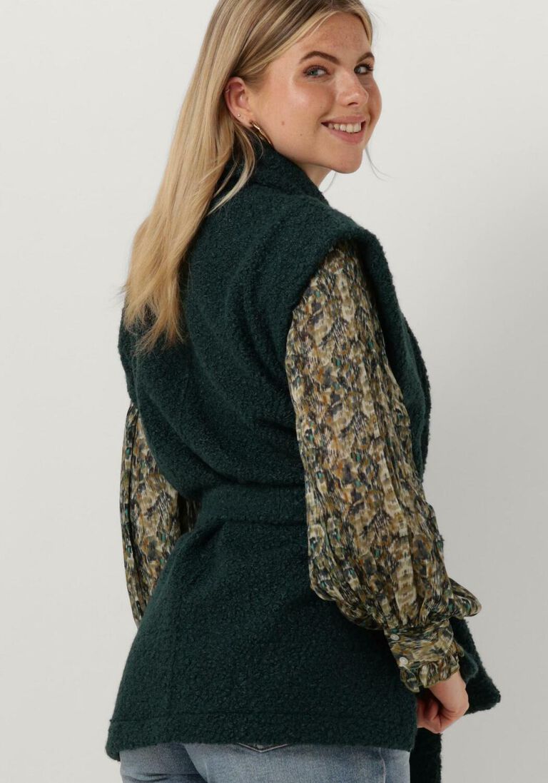 CIRCLE OF TRUST blauwe circle of trust gilet dolly gilet