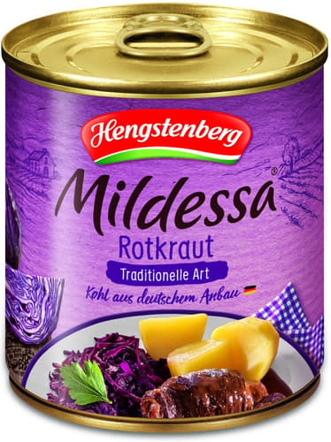 Hengstenberg Mildessa Rotkraut Traditionelle Art