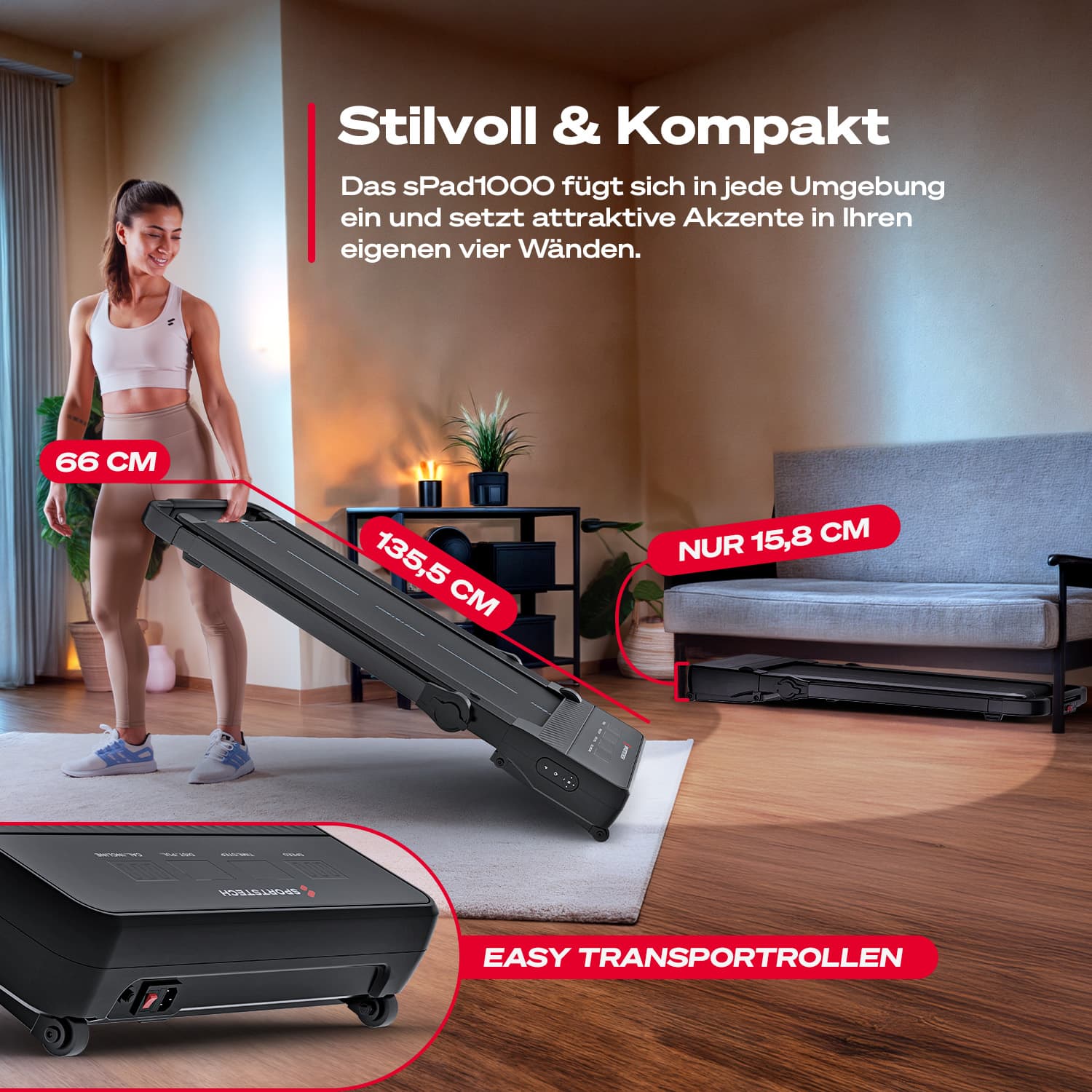 sPad1000 Laufband