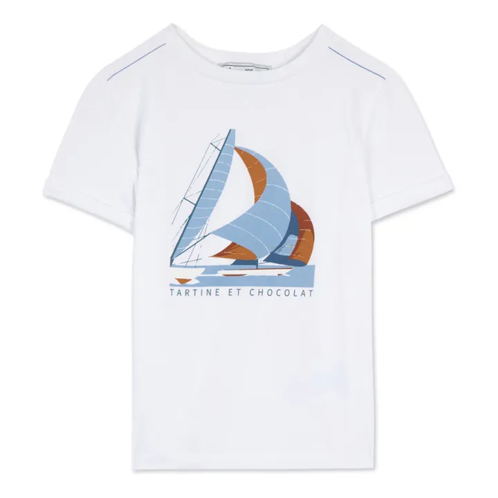 Tartine et Chocolat T-Shirt Avenue de la Mer | Bleu