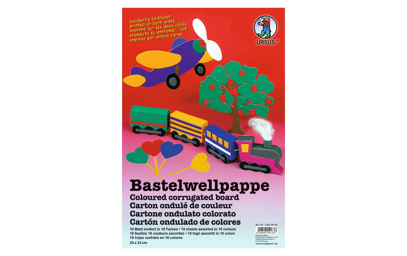 Wellpapier 260 g/m2 23 x 33 cmWellpapier zum Basteln