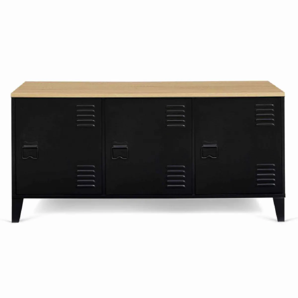 Idmarket market Buffet 3P ESTER Noir
