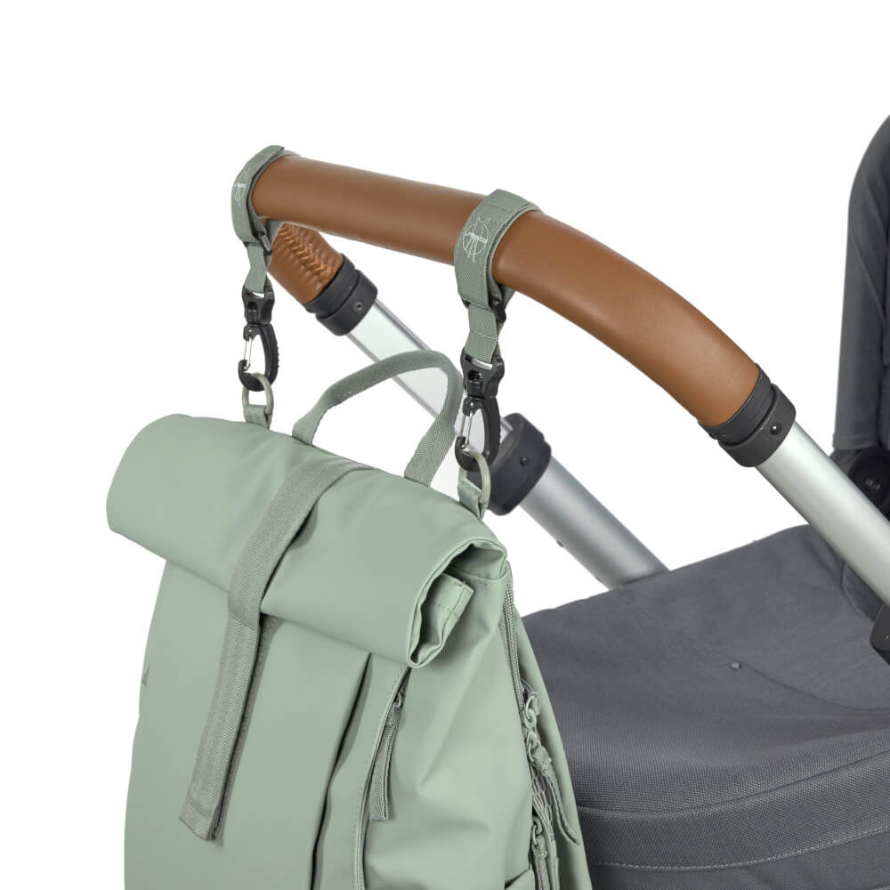 GRE Rolltop Up Backpack silver green