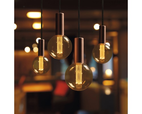 LED Globe Bulb G120 E27/2.5W goud 125 lm 2000K warm wit 820 Mirage