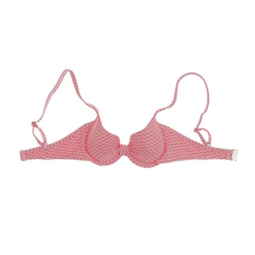 Nana Cara Haut de Bikini Rouge/motifs Femme Nana Cara Soleil