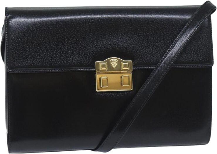 Gucci Vintage Gucci Crossbody Bag Black