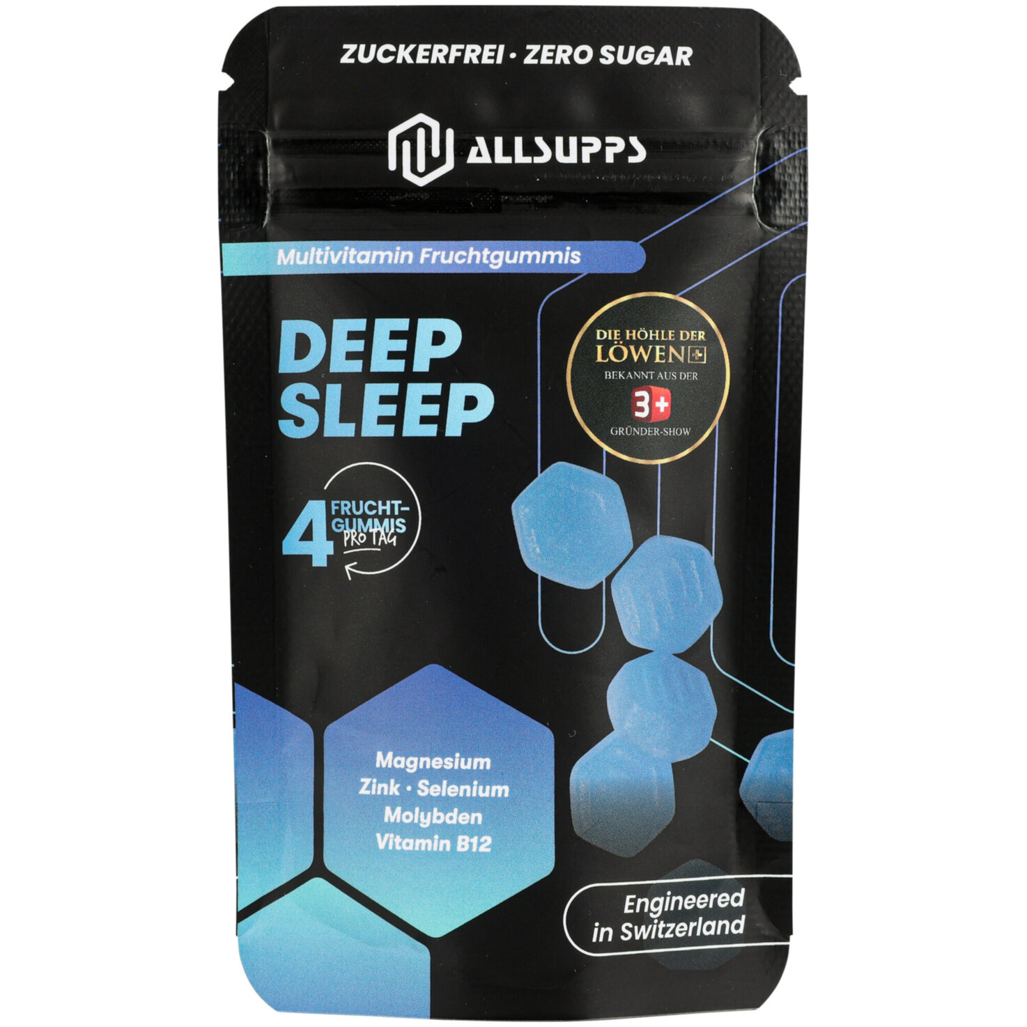 AllSupps Deep Sleep Fruchtgummi 12 Stück