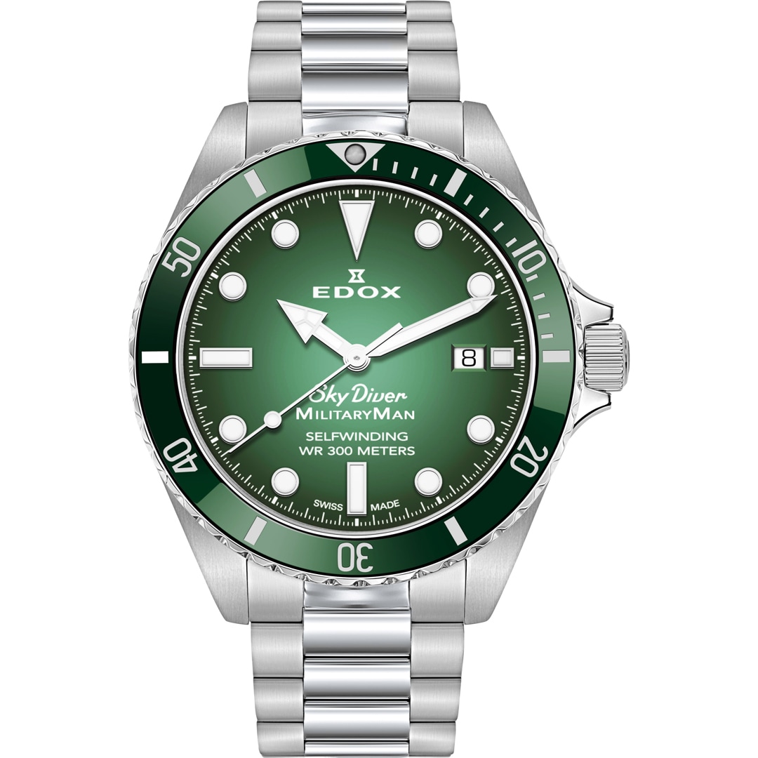 Edox SkyDiver MilitaryMan x CHRISTIAN Limited Edition