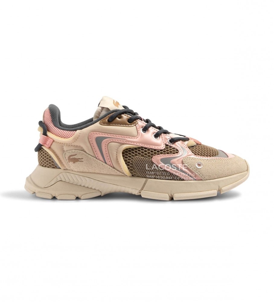 Tênis Lacoste L003 Neo Textile Colour Pop marrom